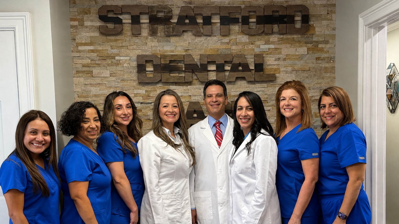 The full Stratford Dental Care team